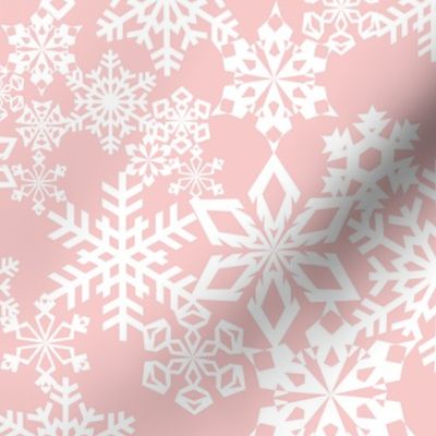 Snowflakes - Blush