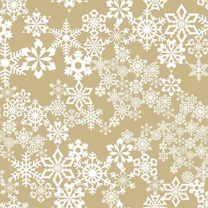 Snowflakes Gold