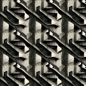 Stairwell inspired by Escher