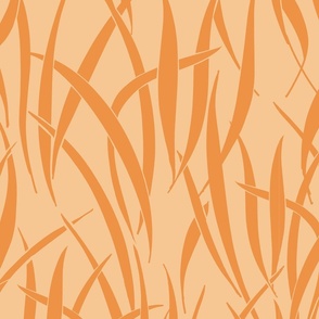 dry grass - light orange - large scale