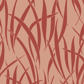 dry grass - light red - large scale