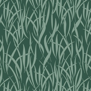 dry grass - green - medium scale