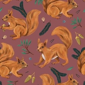 Squirrel's stories (pink)