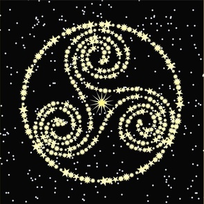 Constellation Triskelion black 