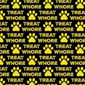 3/4" Treat Whore Paw, yellow 