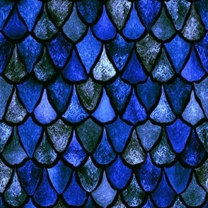 Natural Blue Dragon Scales