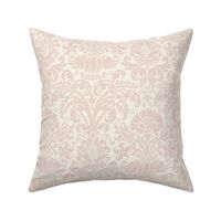 Vintage Damask Blush And Cream 5