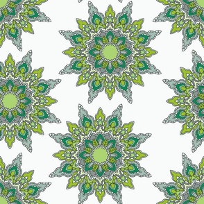 Mandala Flower Mosaic
