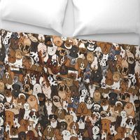 Puppy Dog Parade - A Canine Breeds Tapestry, Stacked