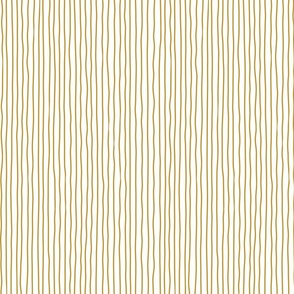 mustard crooked lines on white - sf petal solids coordinate