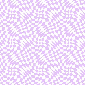 VIOLET GROOVY CHECK SMALL