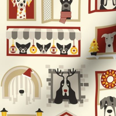 Maison de Dogs - Noel (Medium scale)