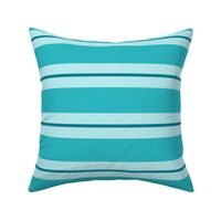 blue curacao horizontal stripes  | large