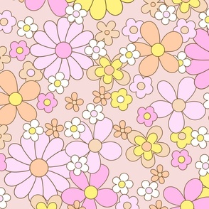 Pastel - Retro Floral