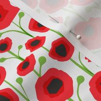 Red Poppy Cutouts Small