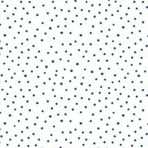 Blue Ditsy Dots