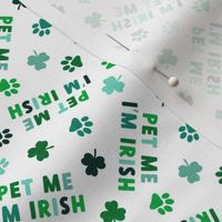 (small scale) Pet me I'm irish - dog St Patricks Day - multi - LAD22