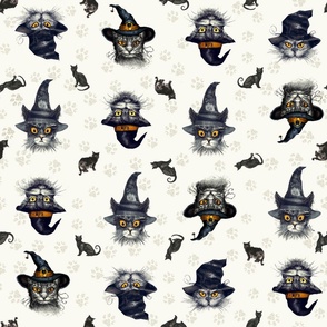 Witchy Black Cats 