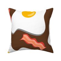 Coffee, Eggs & Side of Bacon 16x16