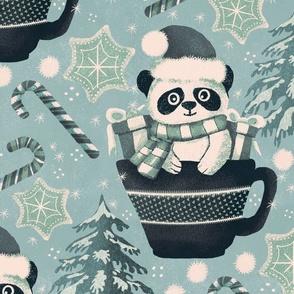 Panda Christmas chilly 