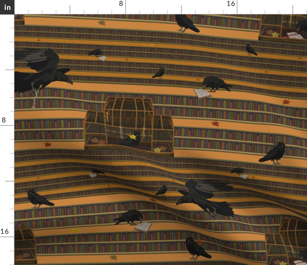 Ravens in the Library