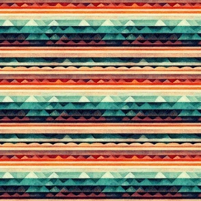 Retro pattern with triangles