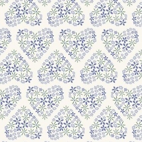 Hearts of Flower_Medium_Cream-Halogen-blue_Multi-Hufton_Studio