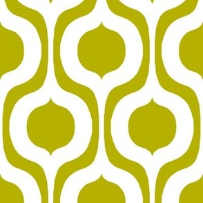 mod shapes olive and white