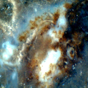 Hubble In Miniature (Galaxy Porcelain Jasper)