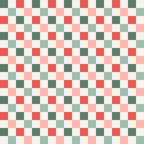 christmas checkerboard