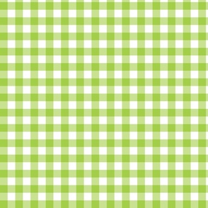 (M) Wicked Green Gingham Size M