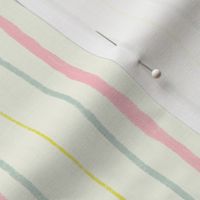 Crayon Multi Stripes | Pink and Green