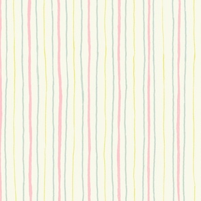 Crayon Multi Stripes | Pink and Green