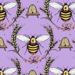 Oh, won't you be my Honeybee? on lilac