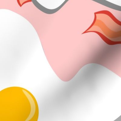 Yogurt, Eggs & Side of Bacon 12x12
