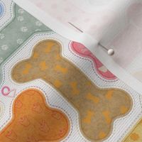 small // Dog Treat with patterns in multicolor