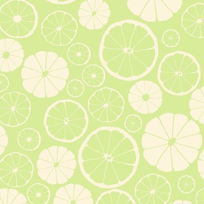 Citrus Nasturtium Rinds Light green