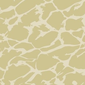 The stylization of sea foam, Beige on a beige-green background