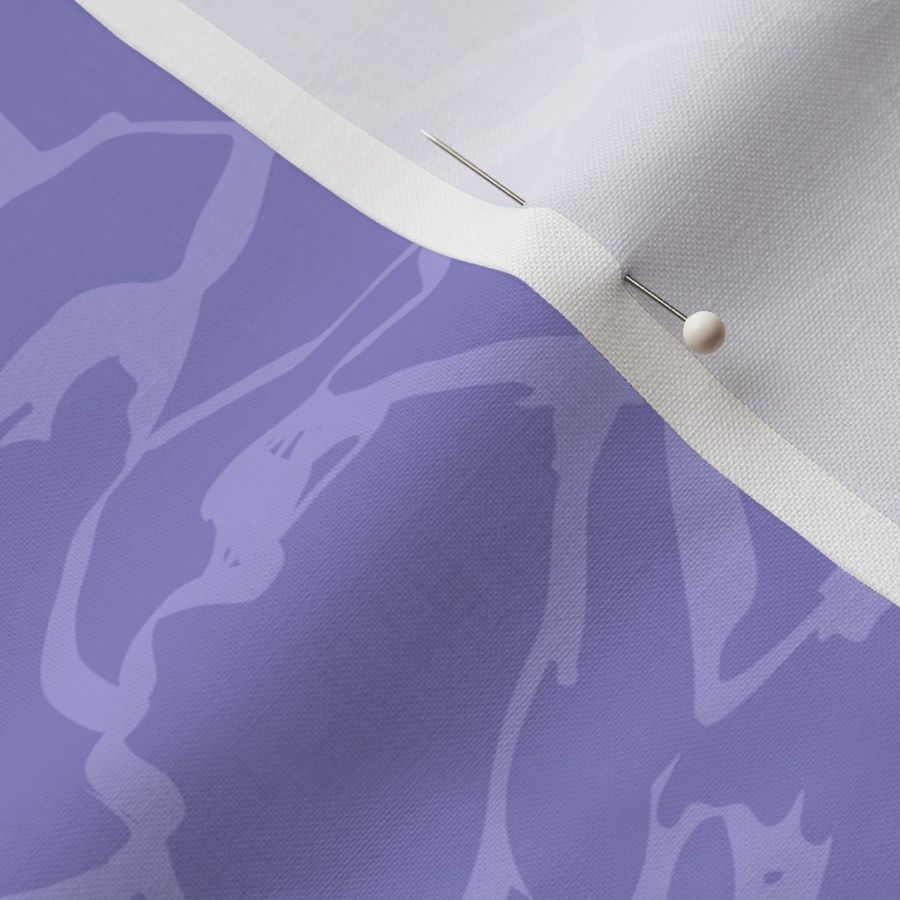 The stylization of sea foam, Light purple on purple background