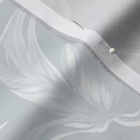 Gossamer Feathers on Regency Grey