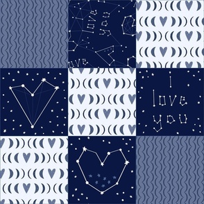 love constellation cheater quilt
