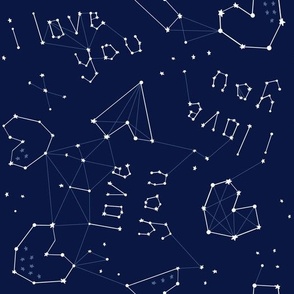 I love you constellations