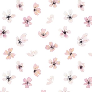 Budgies - matching minimal Florals L