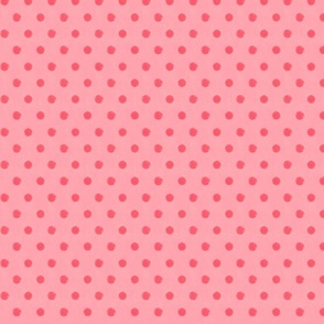 Textured Pink Polka Dot