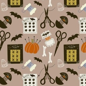Sew Spooky sewing Room