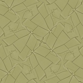 Shattered Mosaic in Sage Green - Coordinate