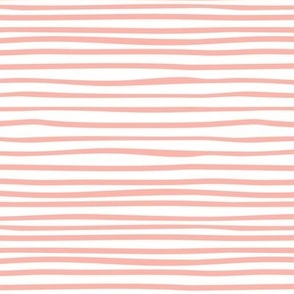 Peach horizontal lines small scale