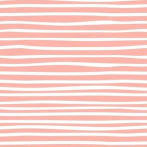 White on peach horizontal lines small scale