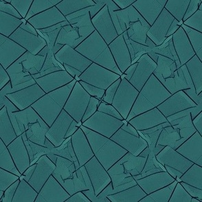 Shattered Mosaic in Cerulean
