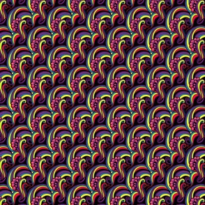 Rainbow Berry Swirls